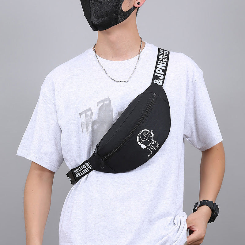 Women's & Men's & Large Capacity Lightweight Fitness Fashion Men's Chest Bags