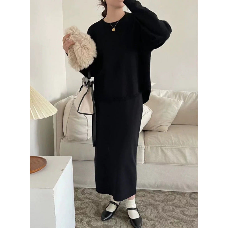 Women's Spring Solid Color Minimalist Long Sleeve Suits