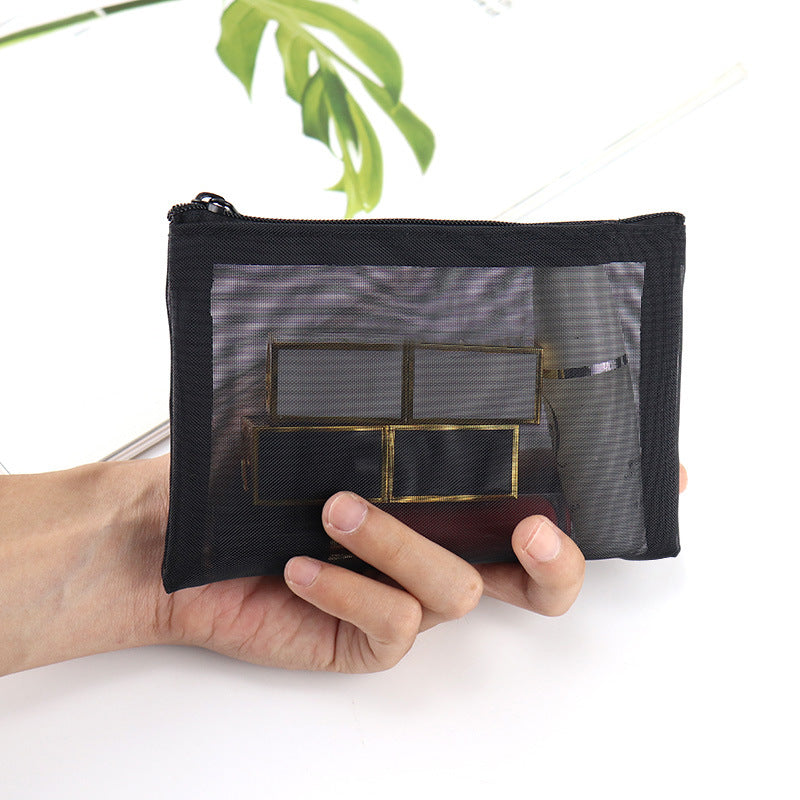 Transparent Voile Model Storage Pencil Packing Cosmetic Bags