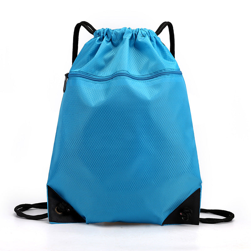 Simple Lightweight Drawstring Large Capacity Football Sports Backpacks