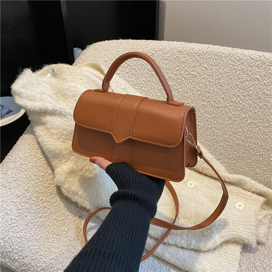 Solid Color Simple Textured Today Popular Shoulder Bags