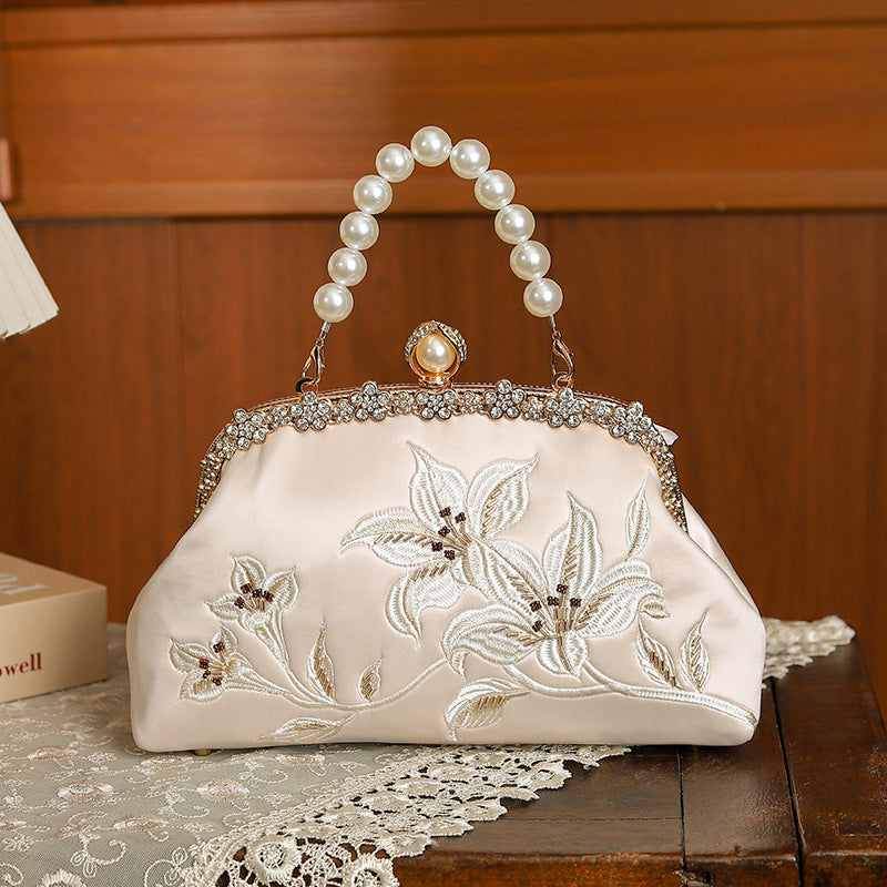 Cui Si Embroidered Ancient Style Cheongsam Handbags
