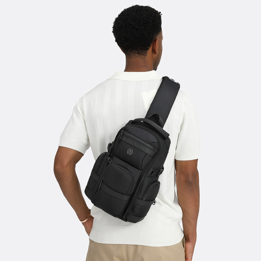 Men's Slouchy Unique Stylish High-grade Waterproof Men's Chest Bags