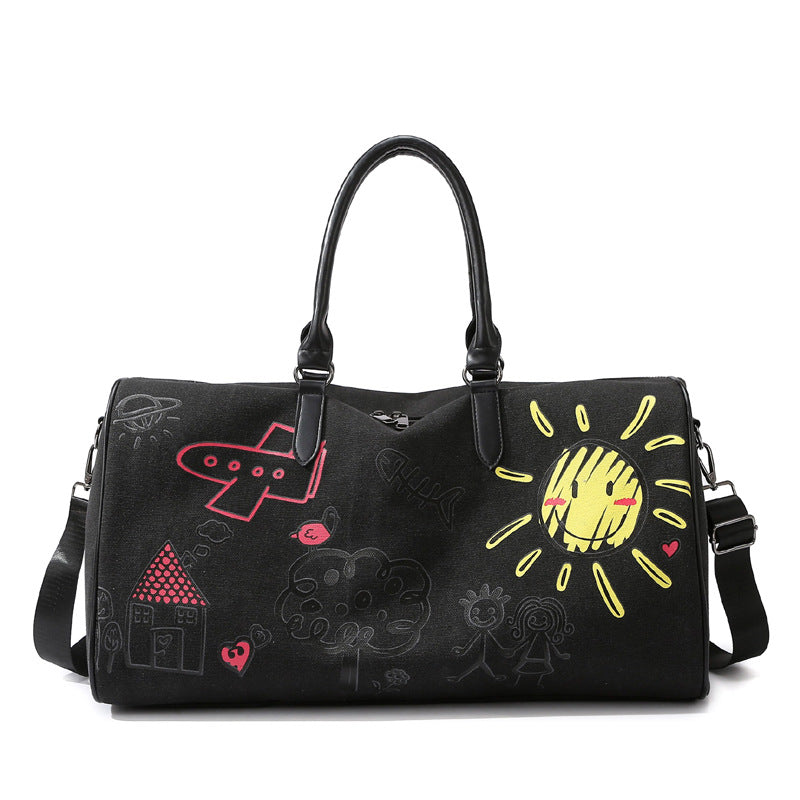 Iti Trendy Canvas Trip Large Capacity Travel Bags