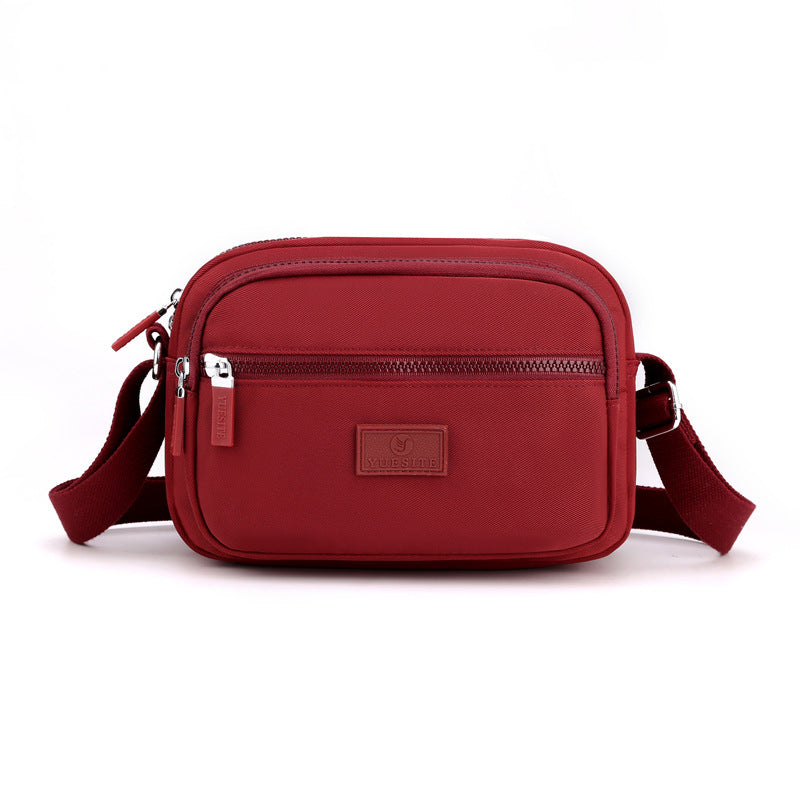 Women's Fashion Nylon Simple Lightweight Splash Proof Crossbody Bags