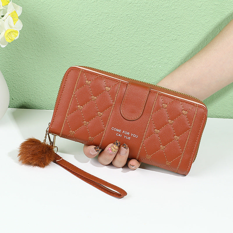 Women's Design Style Long Korean Clutch Multiple Ladies Wallets