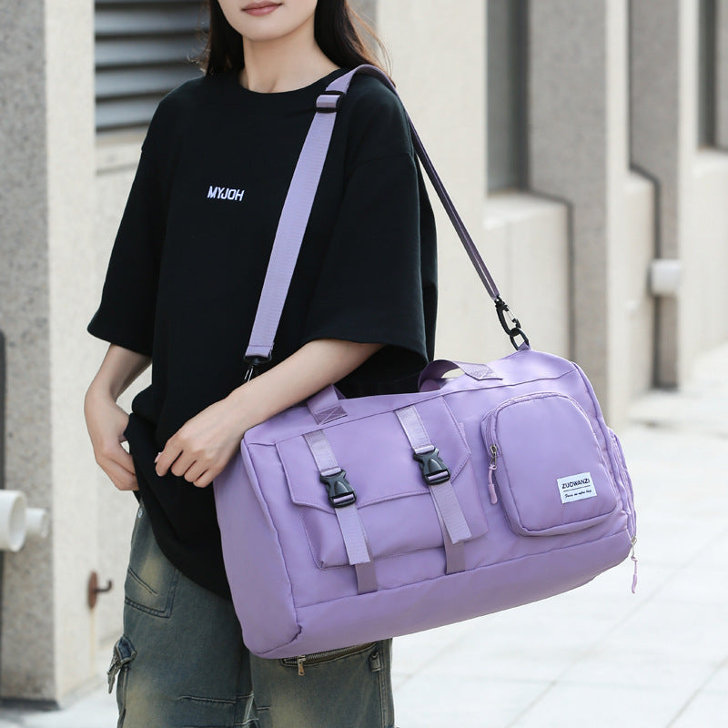 Portable Dry Wet Separation Buggy Short Travel Bags