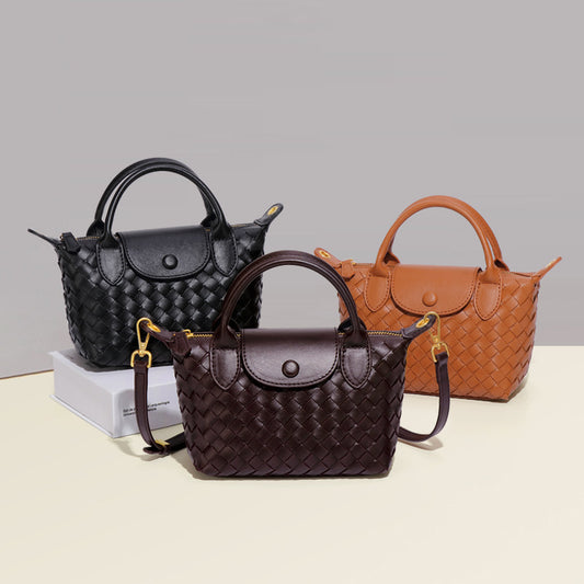 Woven Dumpling Texture Popular Portable Fashion Armpit Bags