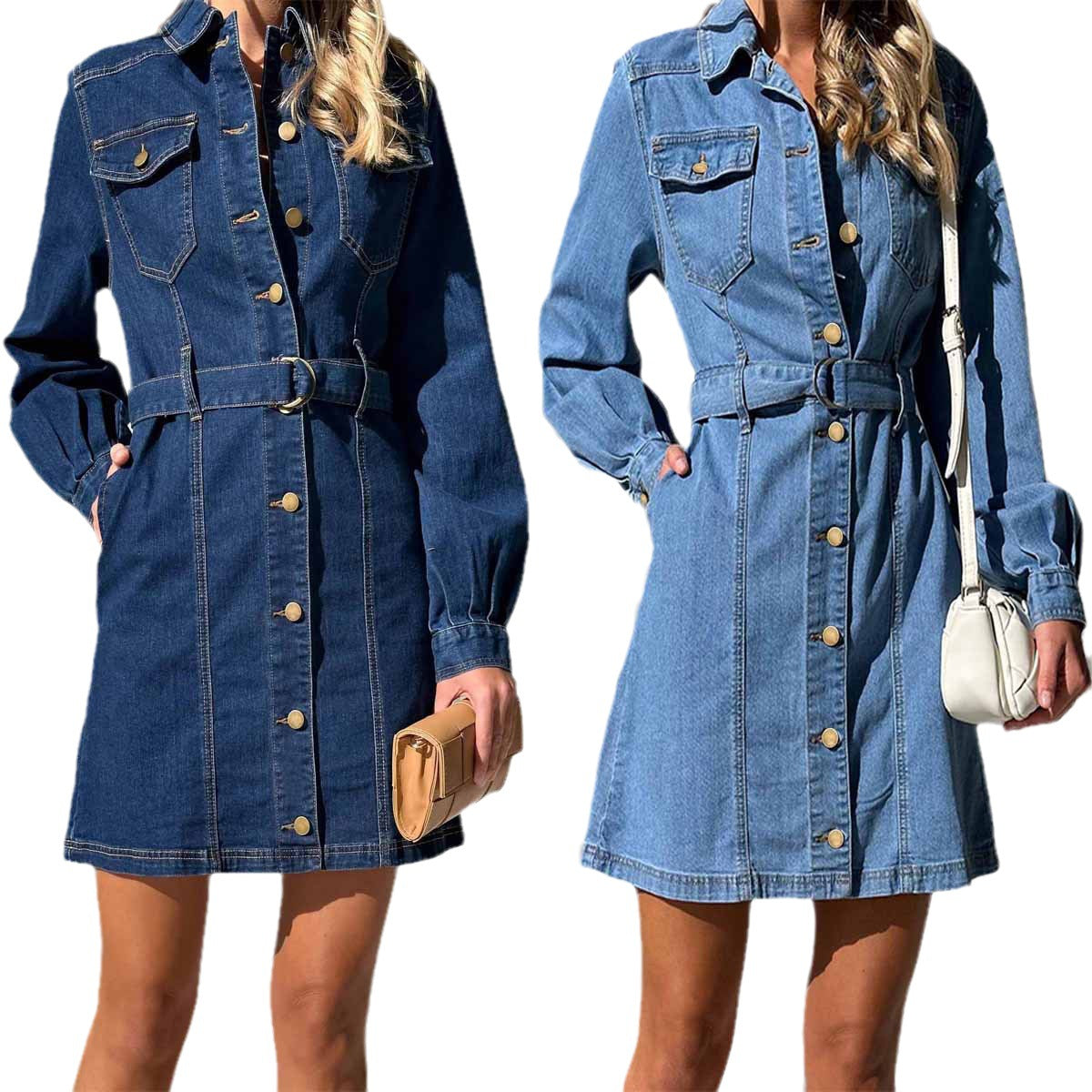 Women's Fashion Casual Button Slimming Long Sleeve Jackets