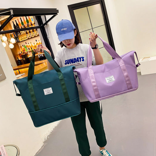 Women's Capacity Short Distance Boarding Buggy Lightweight Travel Bags