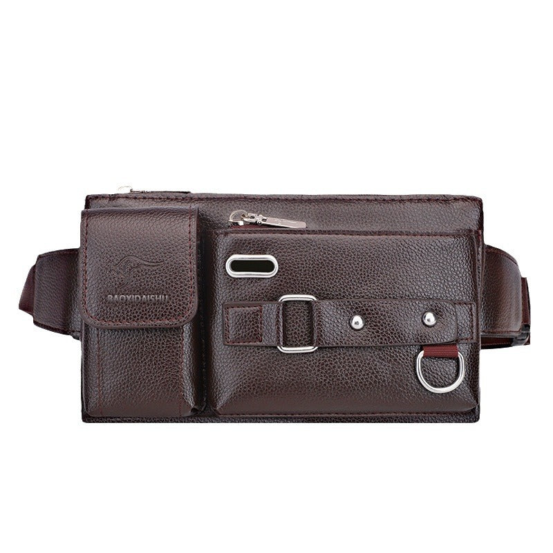 Men's Fashion Personalized Riding Large Capacity Cell Men's Messenger Bags