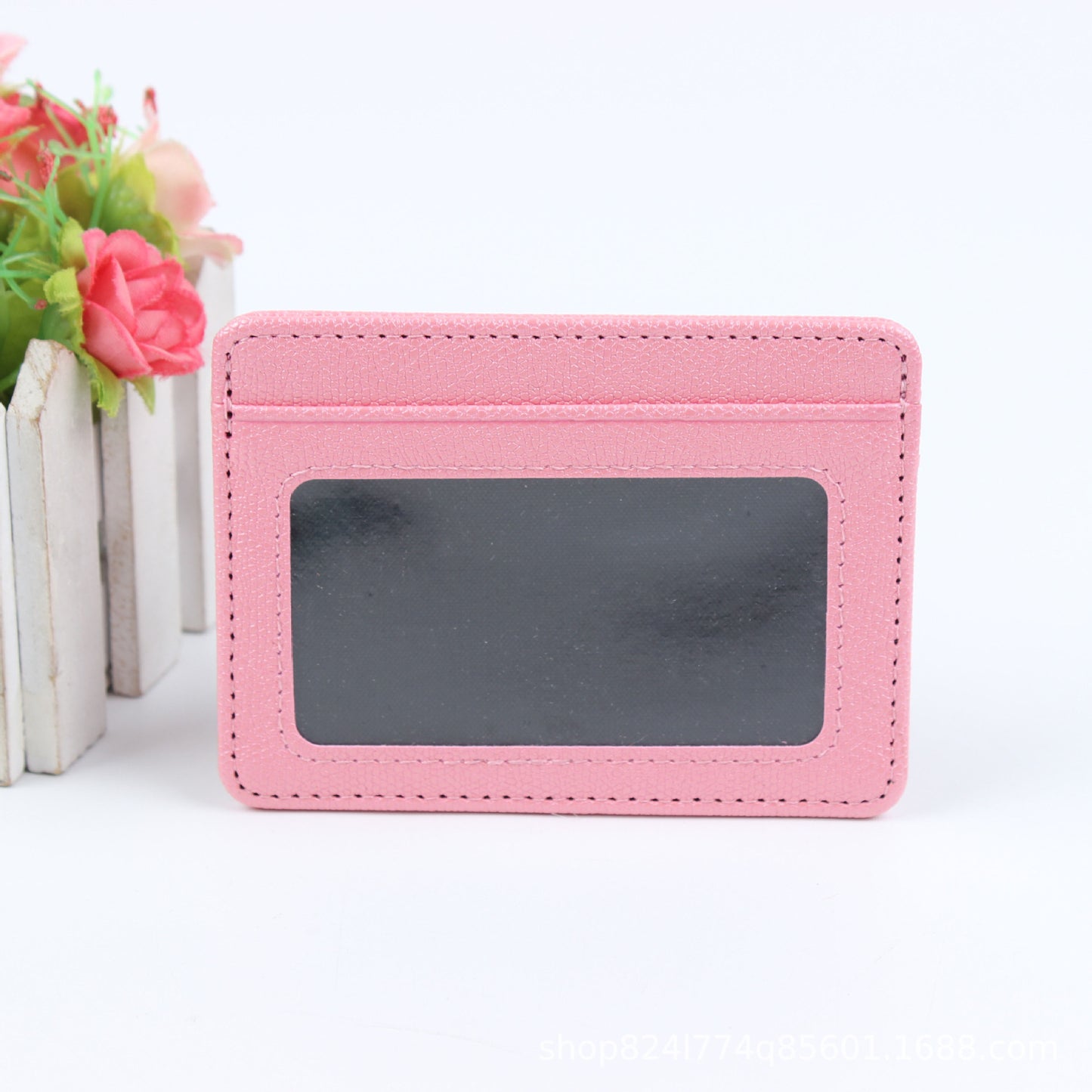 Versatile Leather Change Credit Mini Lightweight Card Holder