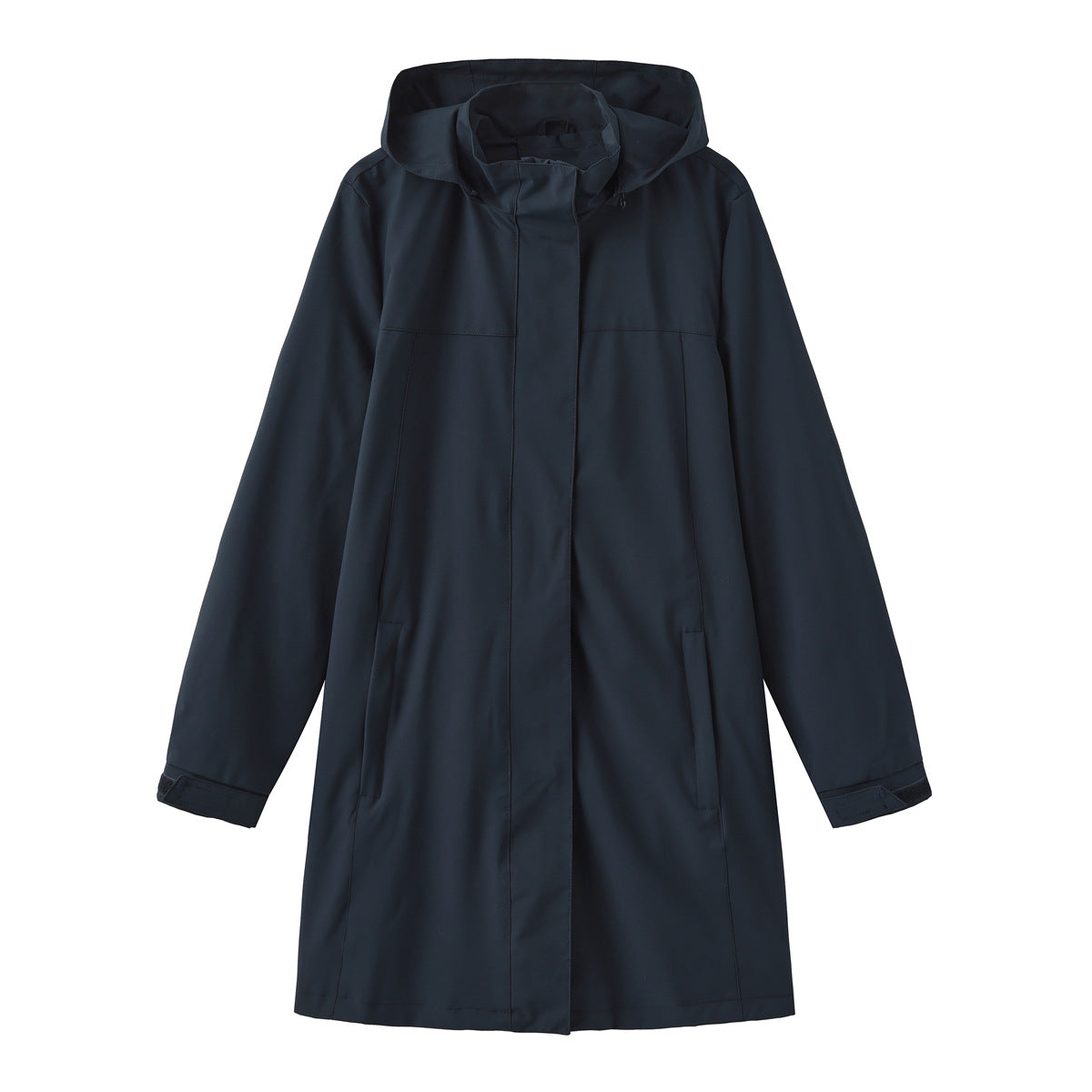 Women's Windbreaker Solid Color Long Sleeve Thin Coats