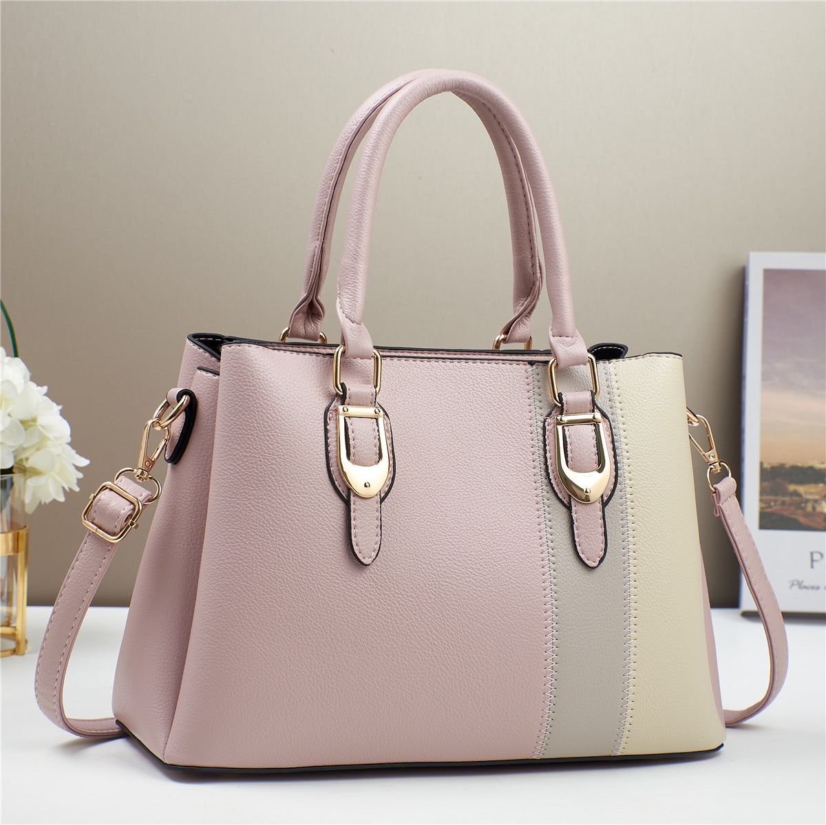 Women's Direct Mail Capacity Trendy Simple Fashion Handbags
