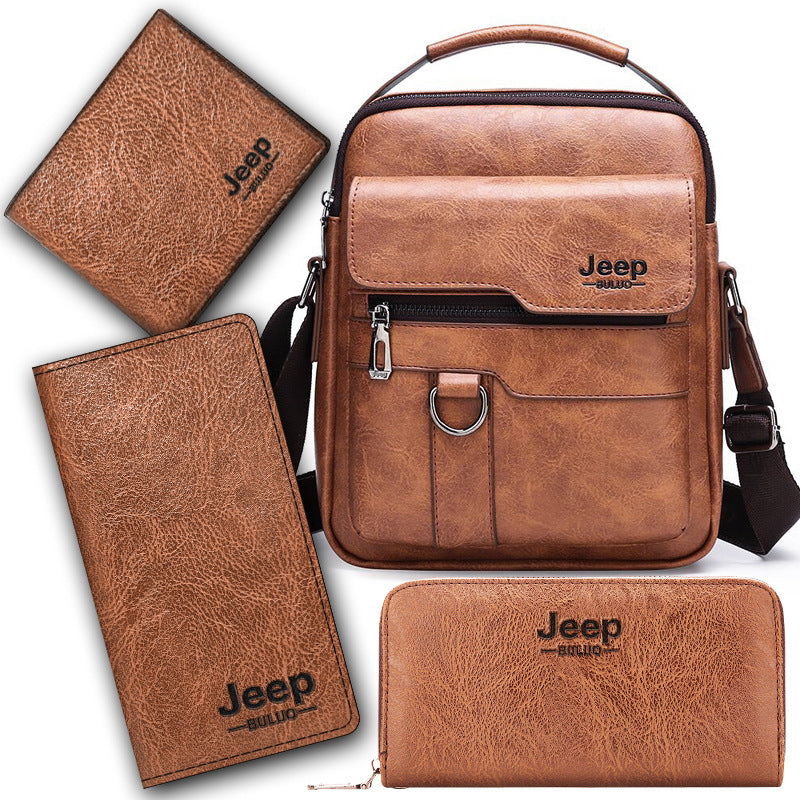 Men's New Pretty Suit Combination Fashion Men's Shoulder Bags