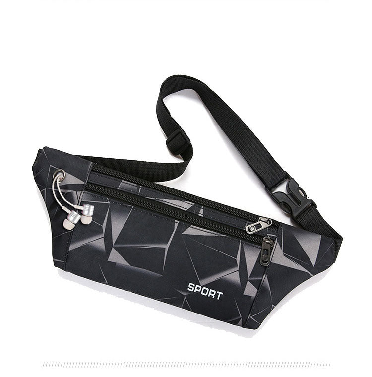 Women's Nylon Cloth Camouflage Fashion Stall Men's Waist Packs