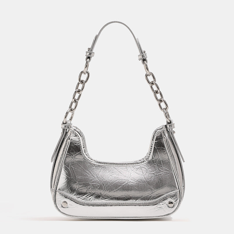 Charming Magnetic Field Niche Chain Denim Crossbody Bags