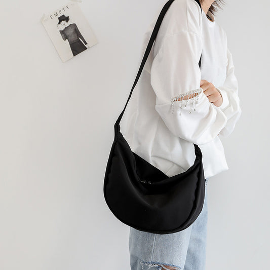 Women's Korean Style Simple Nylon Cloth Fashion Bags