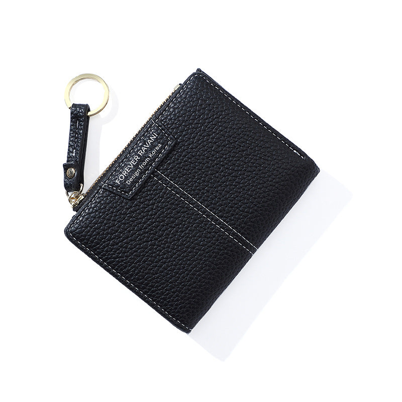 Women's Short Simple Clutch Folding Fashion Solid Ladies Wallets