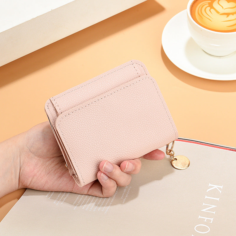 Women's Korean Short Chic Clutch Zipper Ladies Wallets
