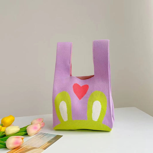 Women's Portable Fashion Storage Korean Style Hand Tote Bags
