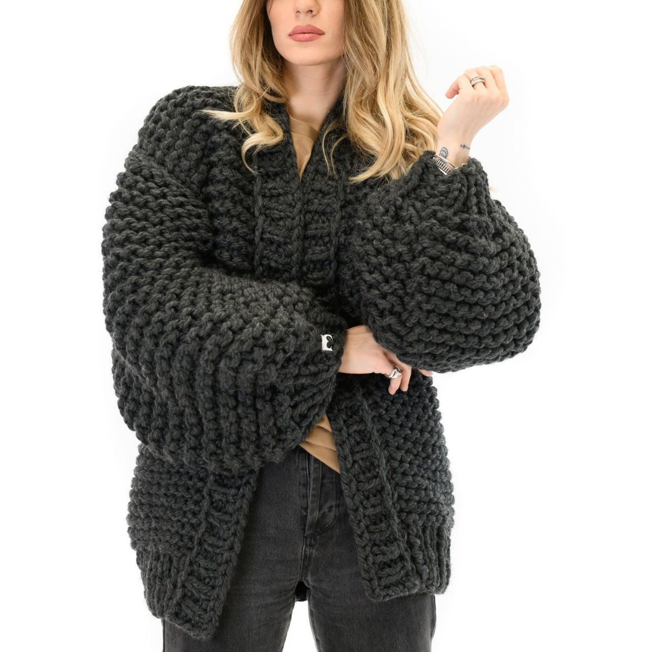 Women's Stylish Versatile Hand-woven Idle Style Sweaters