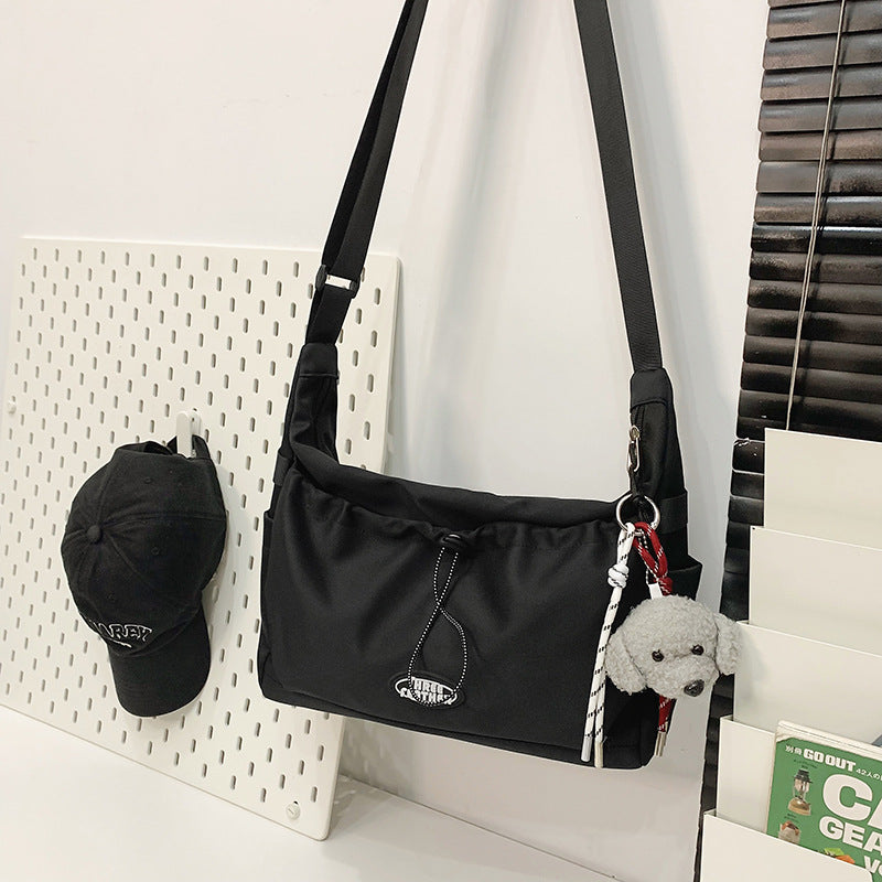 Women's & Men's & Style Fashion Neutral Dark Minimalist Nylon Bags