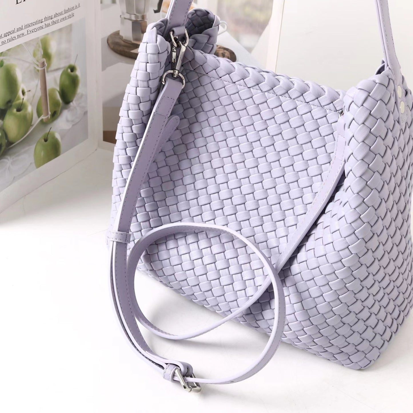 Graceful Casual Women's Woven Design High-grade Handbags