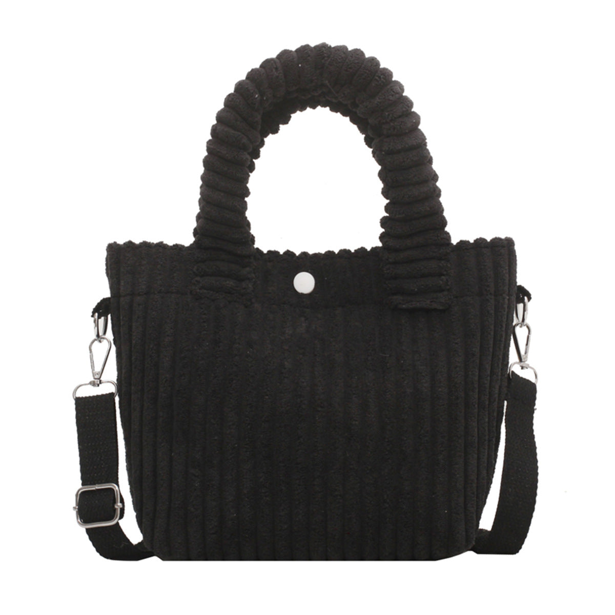 Beautiful Stylish Niche Corduroy Plush Cute Shoulder Bags