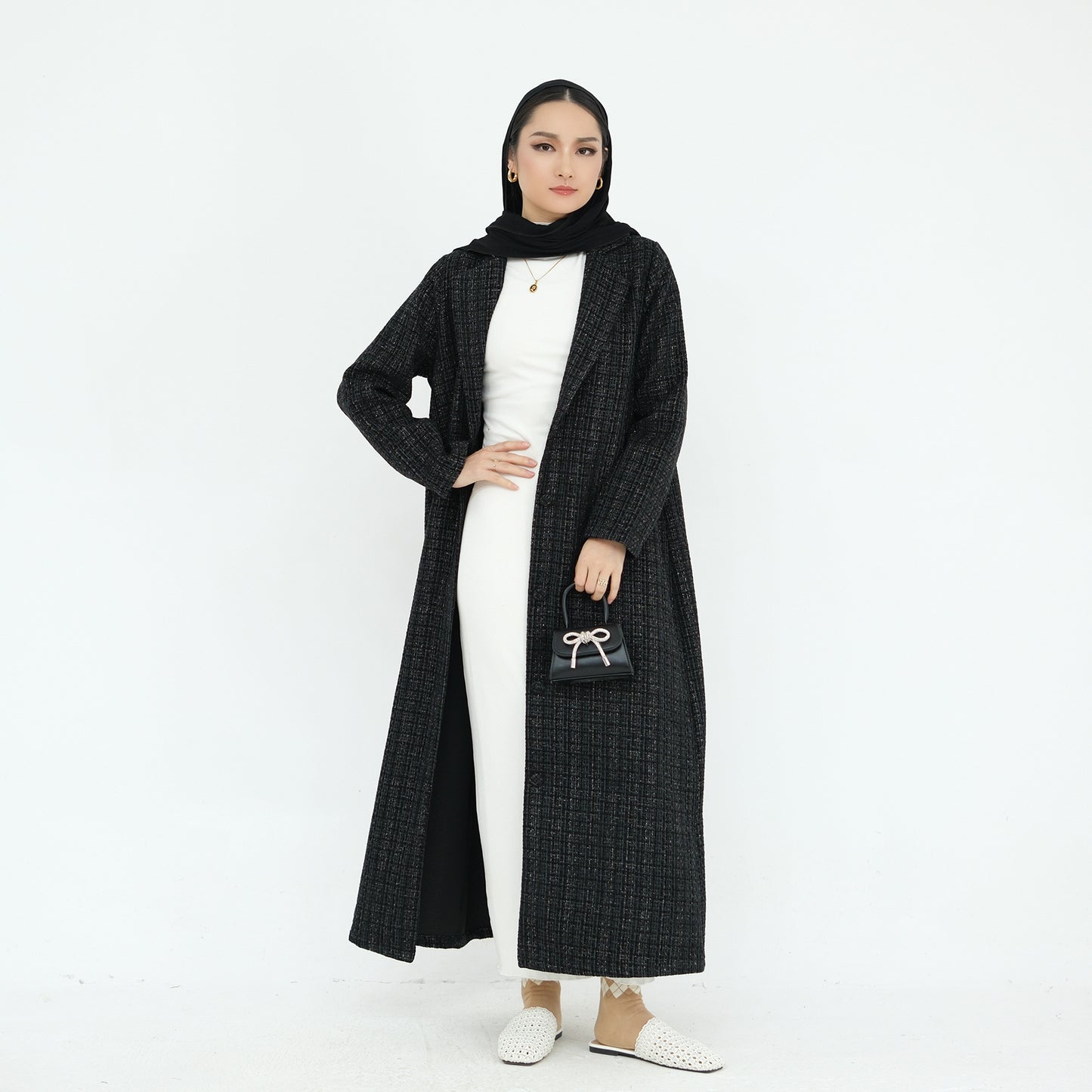 Classic Elegant Classy Turkey Thickening Dress Cardigans