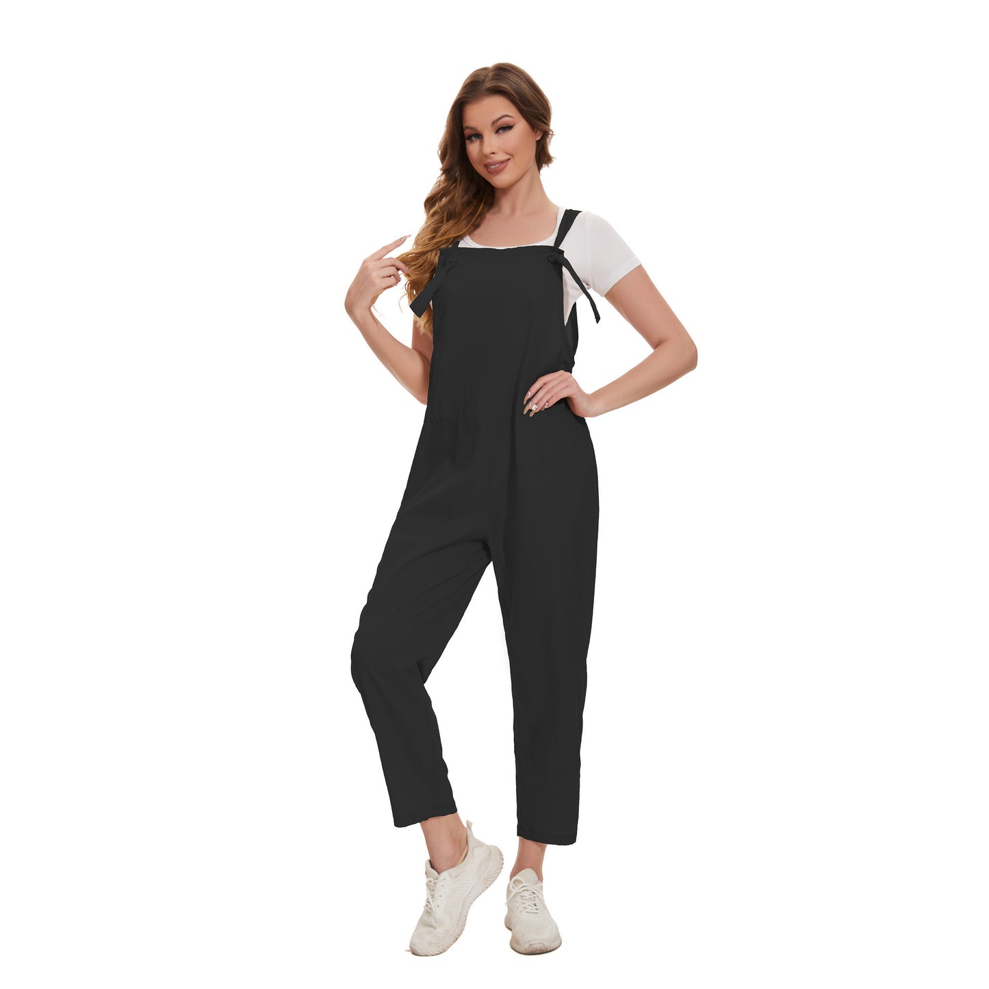 Classy Popular Women's Casual Loose Suspender Women's Jumpsuit/clothing