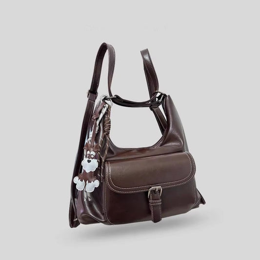 Women's Niche Retro Large Capacity Commuter Crossbody Bags