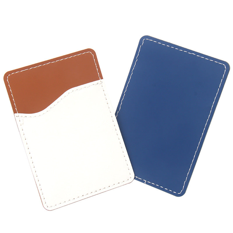 White Blank Mobile Back Sticker Cover Card Holder