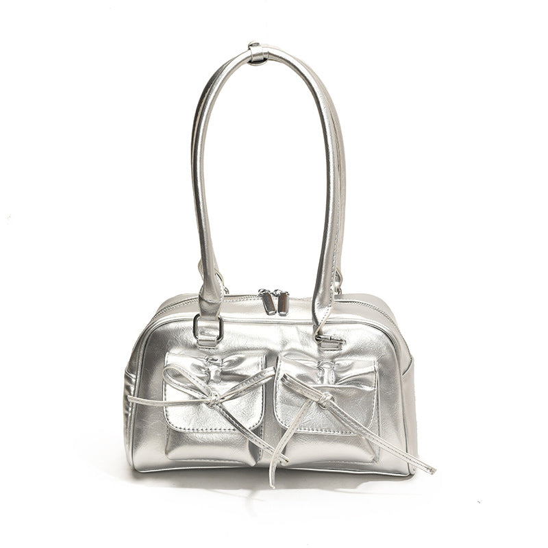 Bowknot Hot Underarm Female Summer Bowling Shoulder Bags