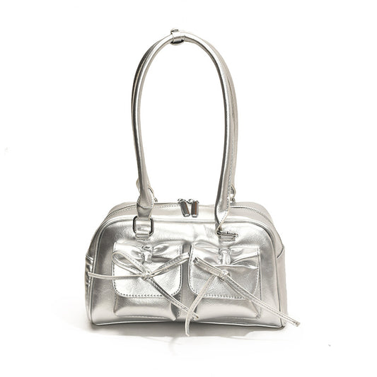 Bowknot Hot Underarm Female Summer Bowling Shoulder Bags