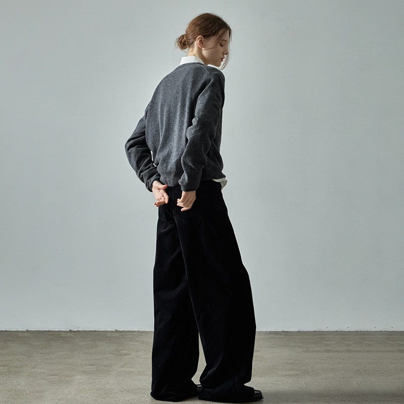 Women's Attractive Corduroy Casual High Waist Pants