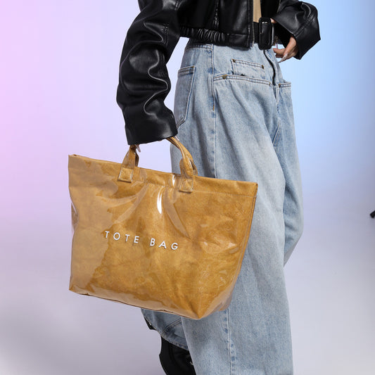 Women's Korean Style Large Capacity Printing Letter Bags
