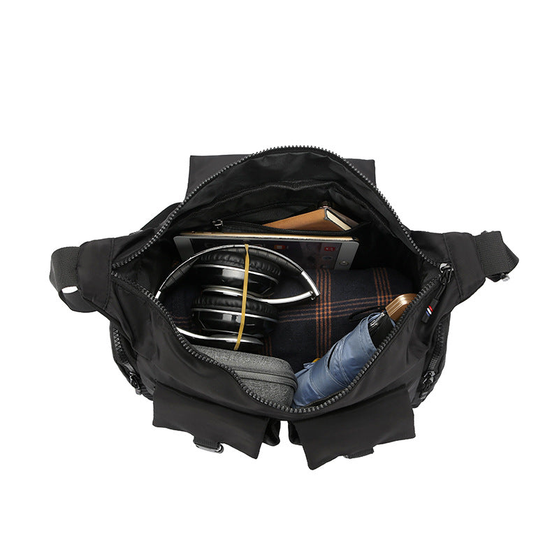 Men's Fashionable Versatile Large Capacity Style Simple Men's Shoulder Bags