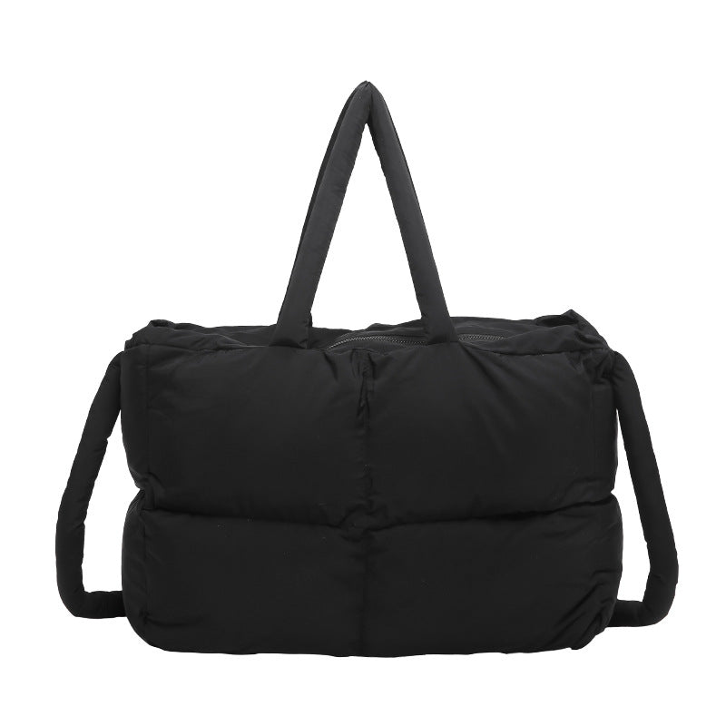 Cotton Filling Large Capacity Female Trendy Spring Crossbody Bags