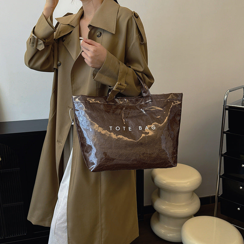 Large Capacity Gel Fashion Transparent Waterproof Bags