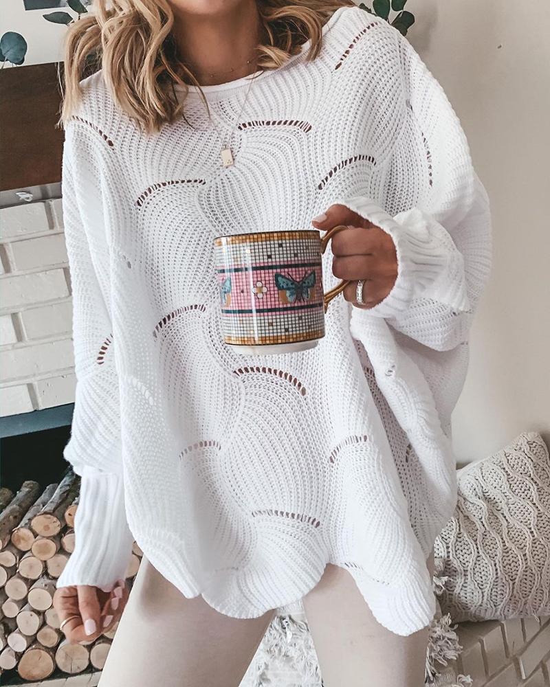Women's Valentine's Day Pink Fur Loose Sweaters