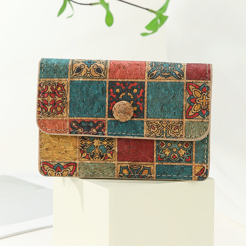 Unique Stylish Popular Advanced Cork Expanding Card Holder