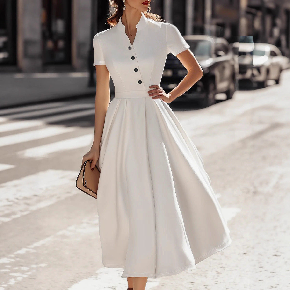 White Fairy Dress Summer Feel Beautiful Dresses