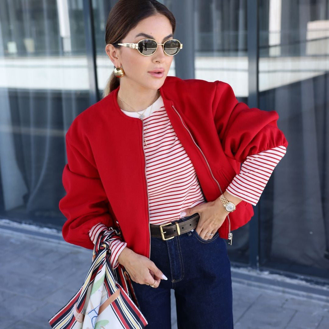 Women's Beautiful Trendy Fashion Soft Bomber Jackets
