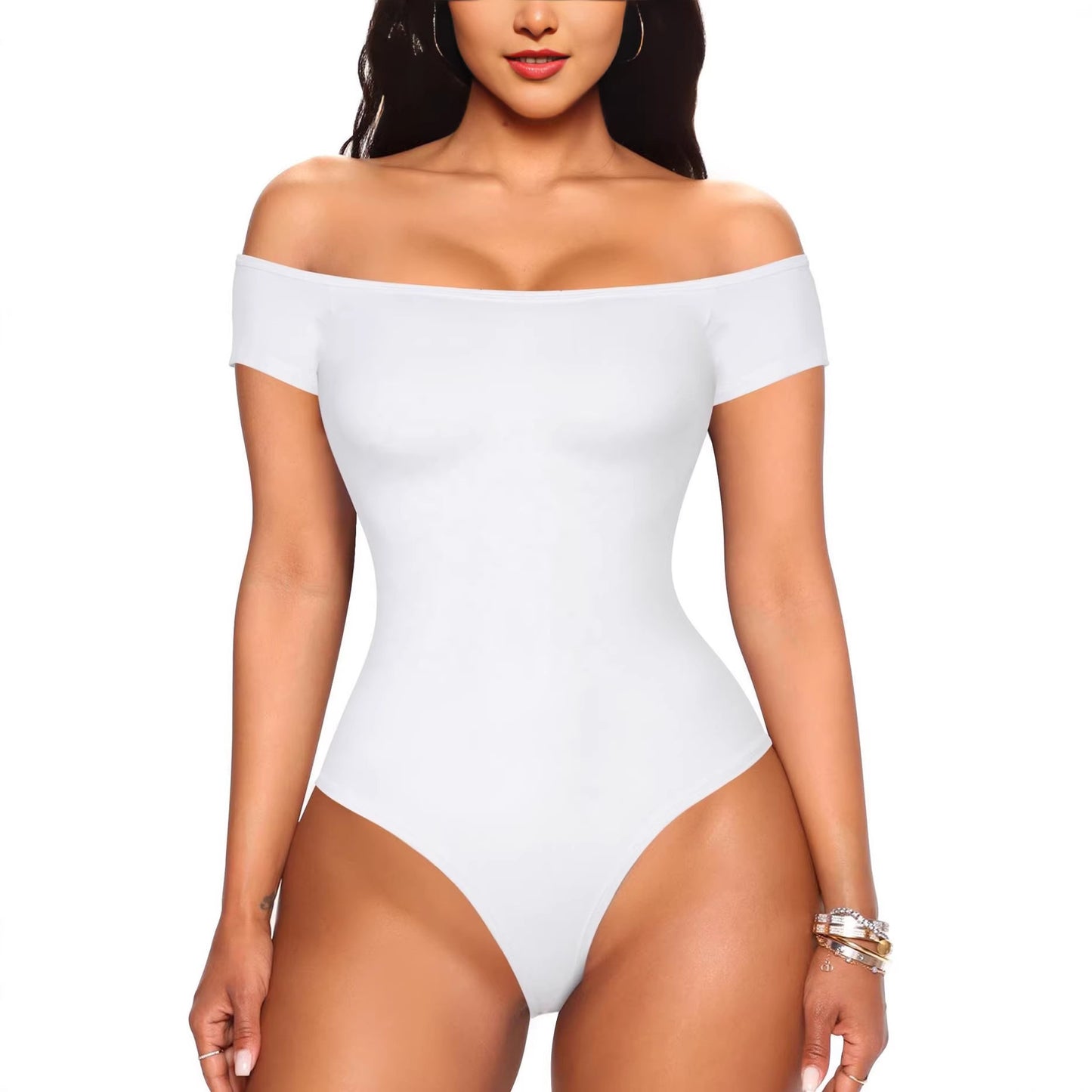 Women's Casual Bottoming Sleeve Tight Leopard Print Women's Jumpsuit/clothing