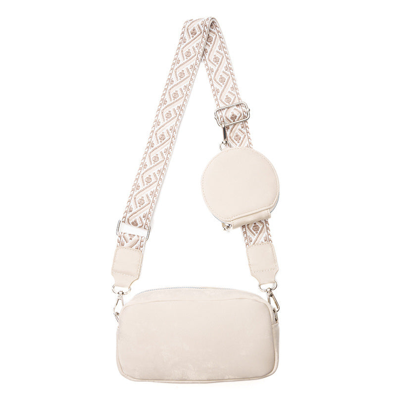 Single Candy Adjustable Multifunctional Wide Strap Phone Bags