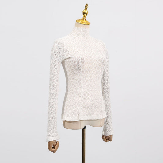 Women's Niche Style Inner Wear Autumn Knitted Blouses