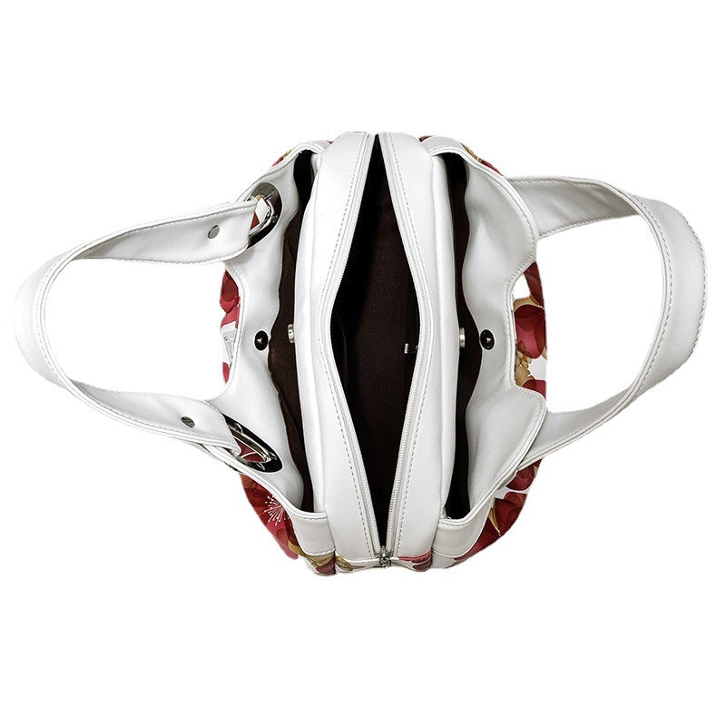 Springtide Flow Fashion Soft Simple Large Handbags