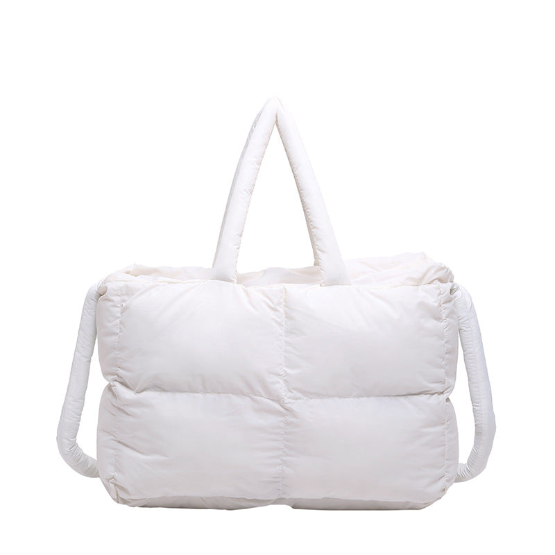 Cotton Filling Large Capacity Female Trendy Spring Crossbody Bags