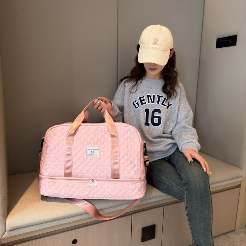 Dry Wet Separation Yoga Fitness Large Capacity Travel Bags